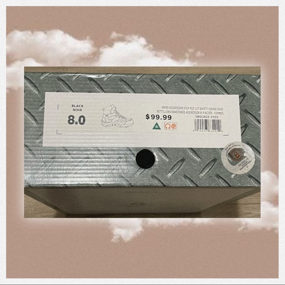 ♥︎AGGRESSOR Steel Toe Mid-Cut Safety Hiking Shoe♥︎ - Picture 6 of 7